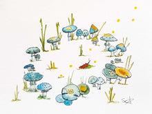 Charger l'image dans la galerie, A5 print "Fairy ring" Misty Stroll by Pauline Scarangella