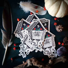 Load image into Gallery viewer, Sticker &quot;Baba Yaga&#39;s cottage&quot;
