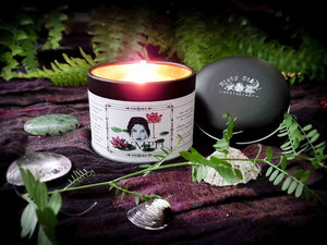 organic soy wax scented candle "Nymph" Misty Stroll